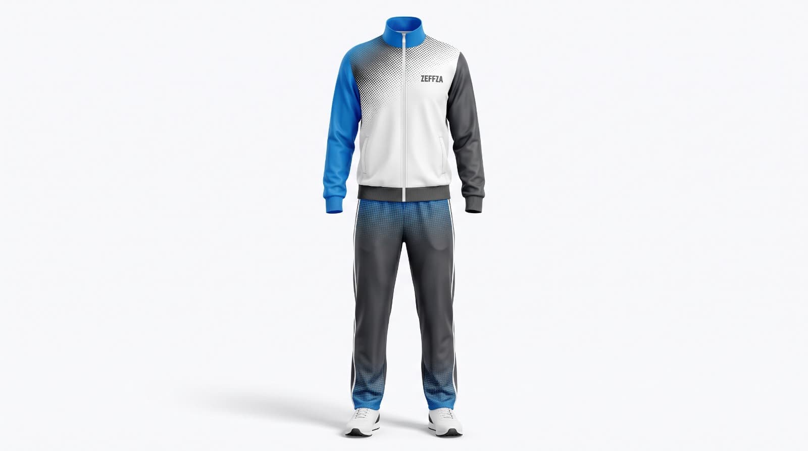 A tracksuit set shown as an activewear product reference.